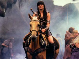 Argo and Xena in Death Mask